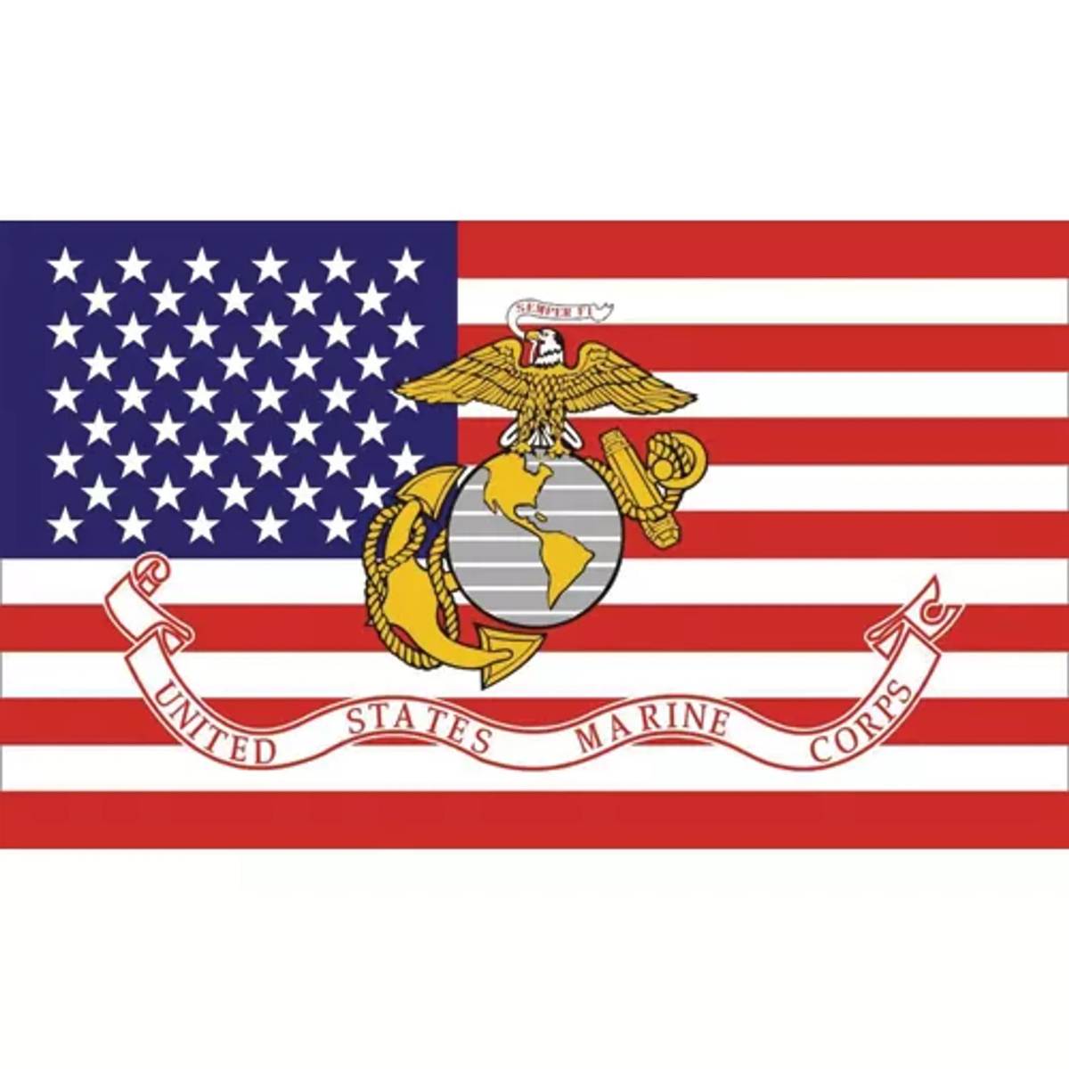 Fox Outdoor USA / Marine Flag - 3' x 5'