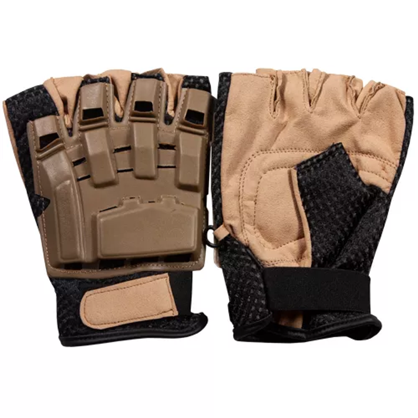 Fox Outdoor Half Finger Tactical Engagement Glove - Coyote