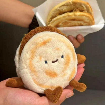 Cultural Food Plush Toy with Keychain