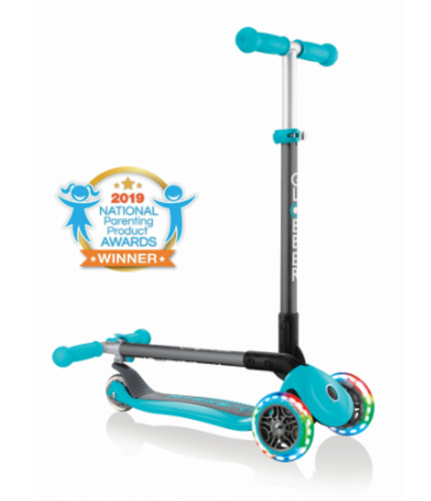 Globber Primo Foldable Scooter With Lights