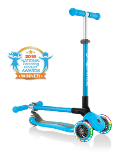 Globber Primo Foldable Scooter With Lights