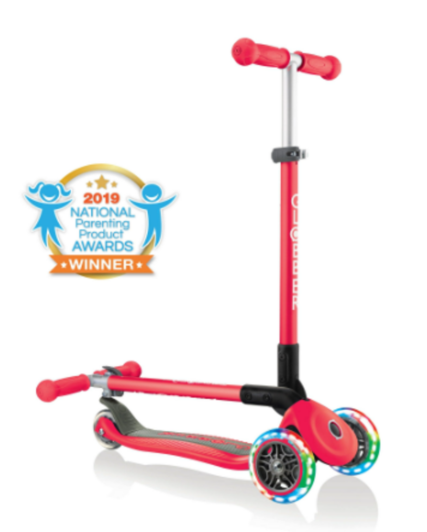 Globber Primo Foldable Scooter With Lights