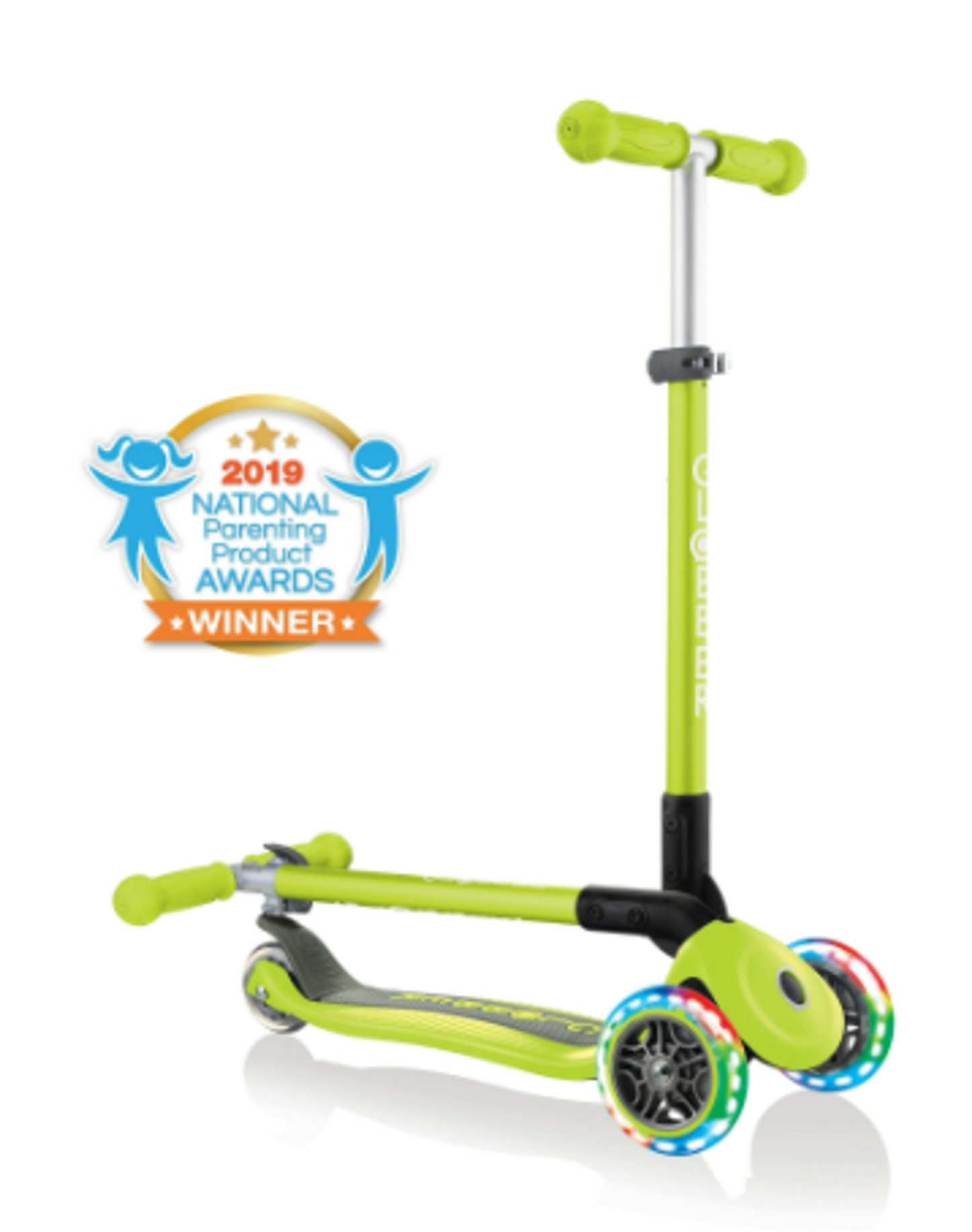 Globber Primo Foldable Scooter With Lights