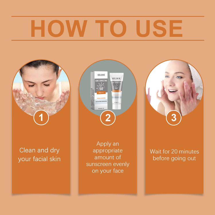 Hydrating SPF Sunscreen Cream size in hand