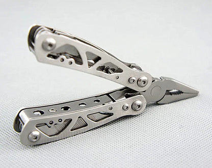 Multi-tool pliers folded compact