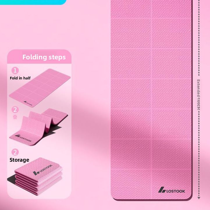 Foldable Yoga Mat Non-Slip