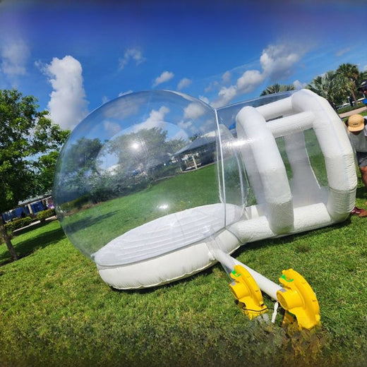 Transparent Inflatable Bubble Trampoline House