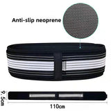 Pelvic belt with anterior tilt correction auxiliary belt