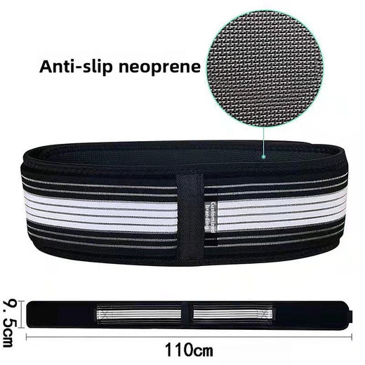 Pelvic belt with anterior tilt correction auxiliary belt