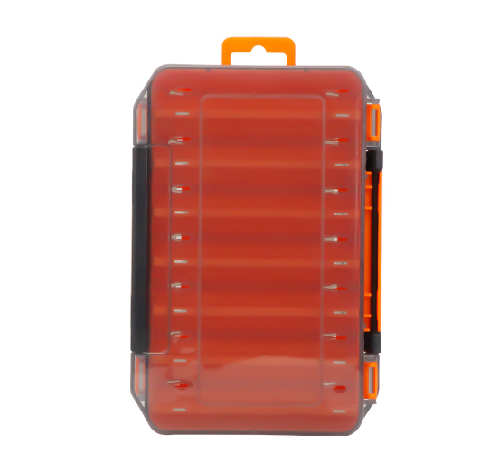 Tackle box color options displayed