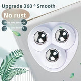 Adhesive Universal Furniture Casters with Steel Ball Bearings