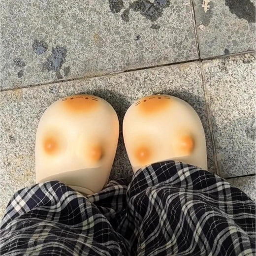 Cute Kitten Fleece-Lined Slippers