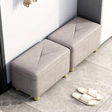 Multifunctional Storage Stool with Soft Seat