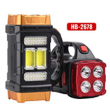 USB rechargeable camping outdoor lighting flashlight