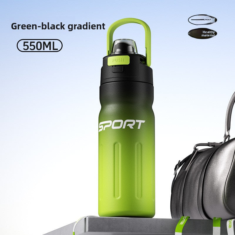 Double-swing lid insulated cup
