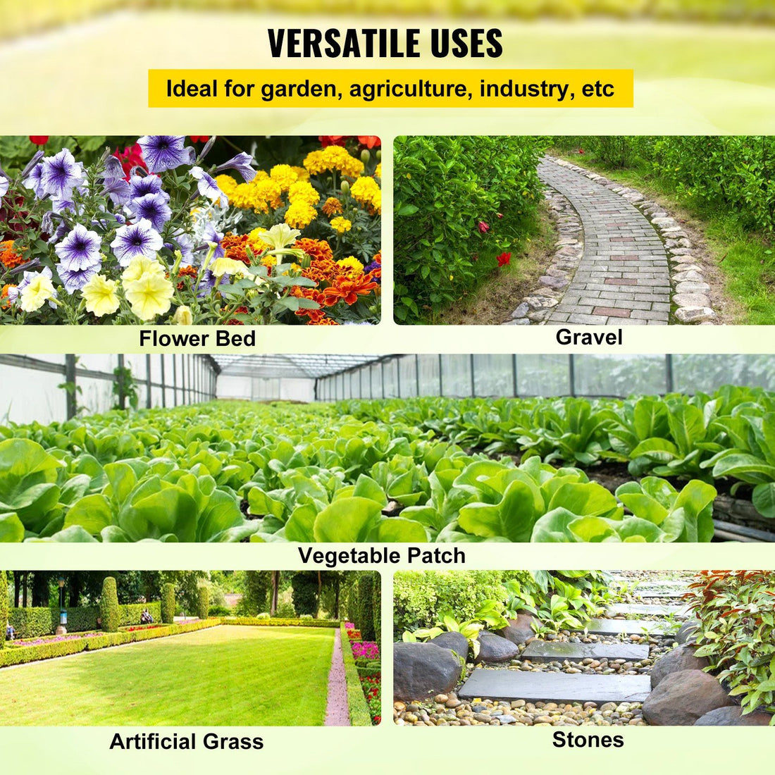 4FT x 300FT weed barrier fabric roll size illustration
