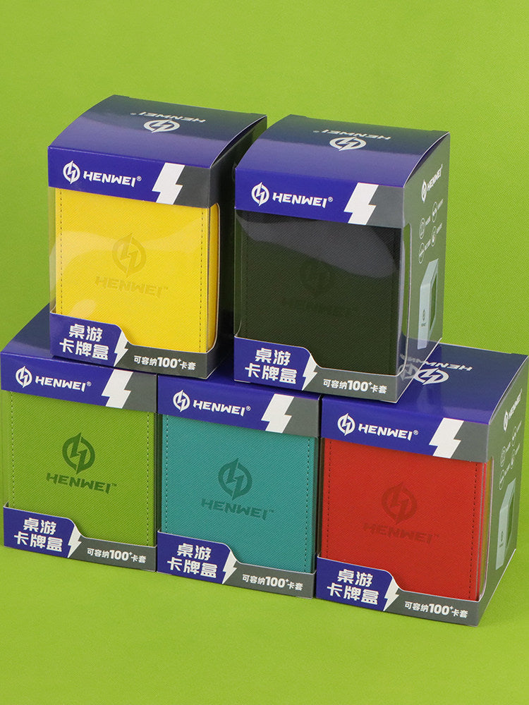 Window-opening card storage box