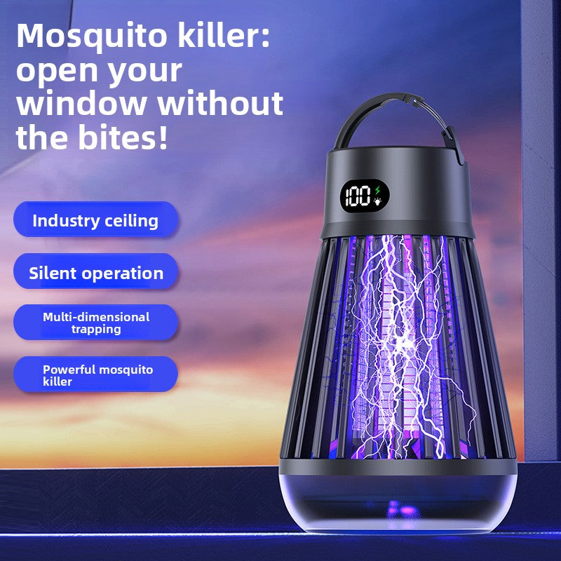 Solar Rechargeable Mosquito Killer Lamp