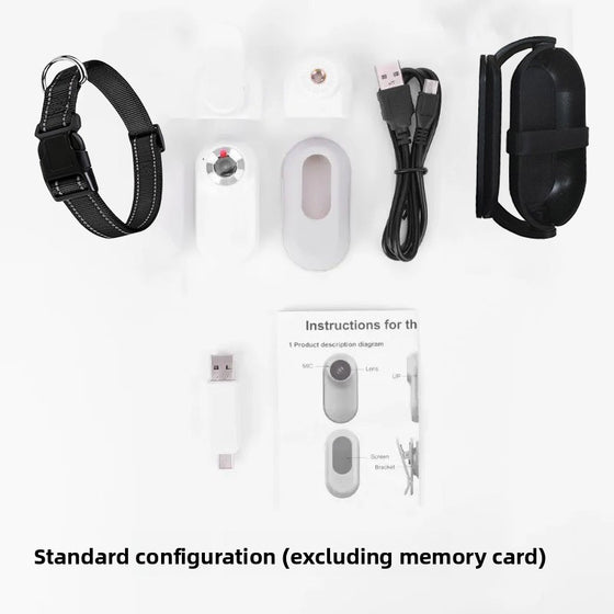 Adjustable Angle Pet Collar Camera HD Recorder Collars, Leashes & Harnesses product image 6