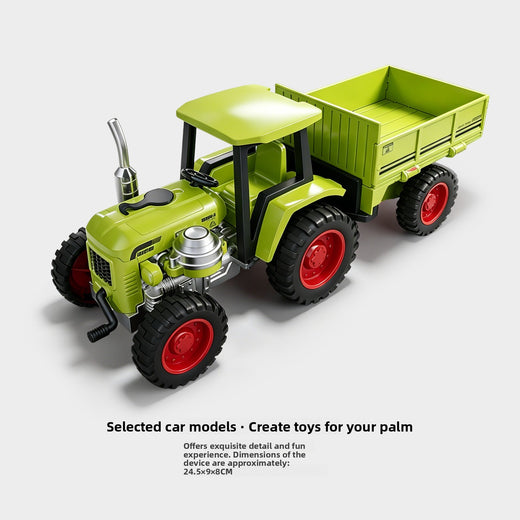 Retro Sprayable Hand-Held Tractor Toy