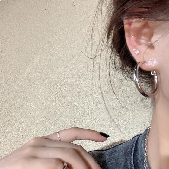 Big Ear Ring Earrings