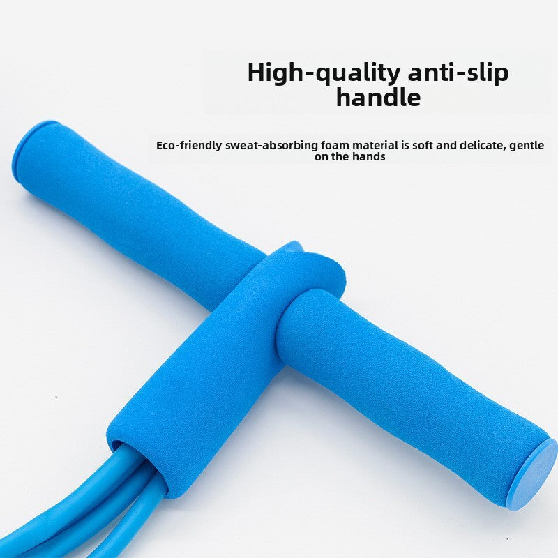 Pedal Tensioner Fitness Set with Elastic Tubes