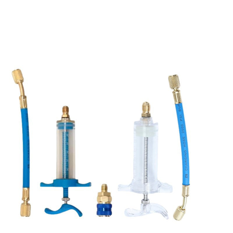 Automotive AC Refrigerant Oil Injector