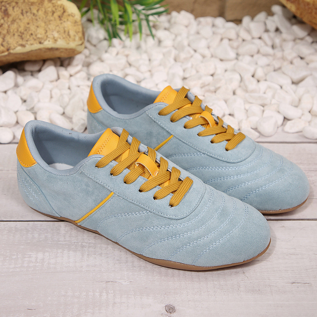 Women's slip-on flat casual sneakers with round toe, photo 6