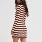 Women's Striped Knitwear Dress