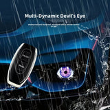 Devil Eye LED Headlights Multi Mode Universal Car Motorcycle Lights