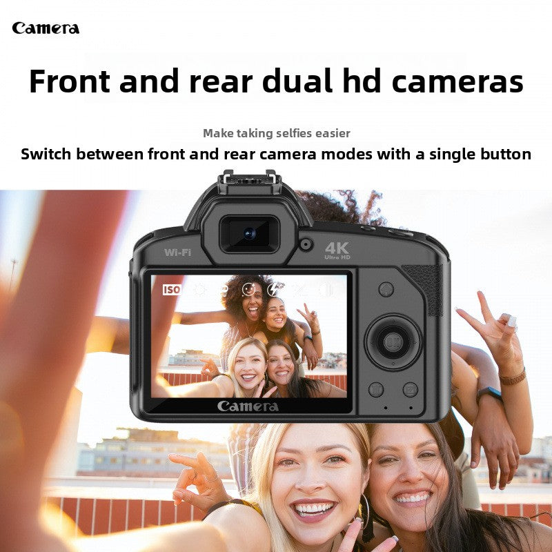 D5 WiFi Digital Camera 4K Dual Lens Night Vision