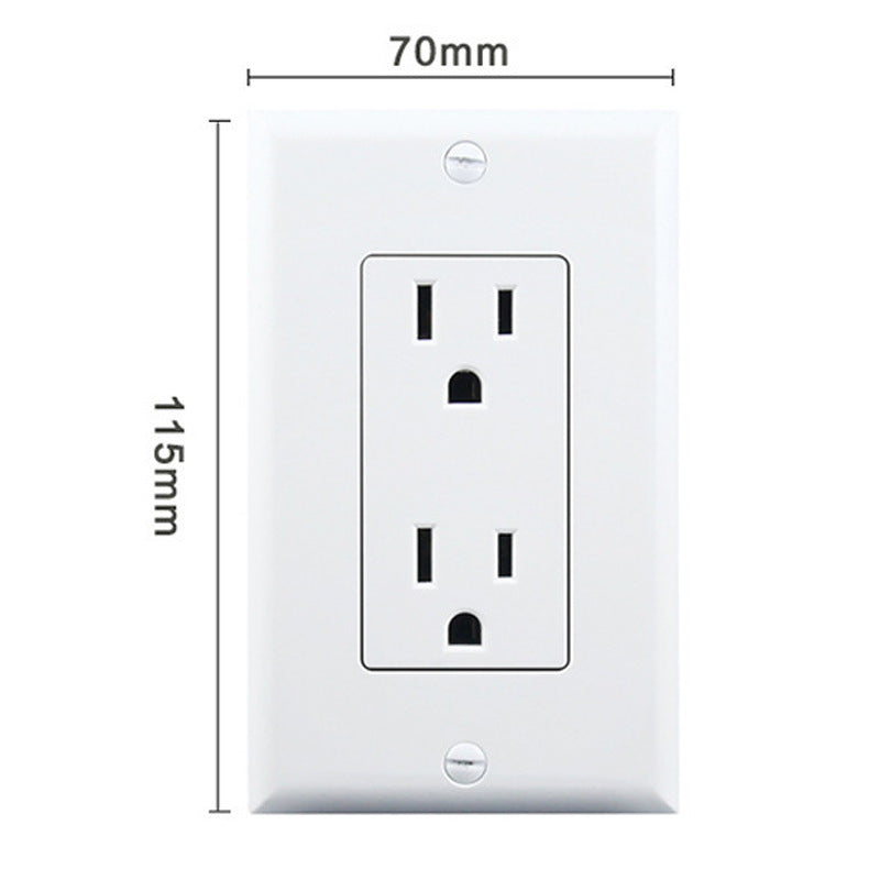 Dual American Standard Wall Power Socket