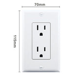 Dual American Standard Wall Power Socket