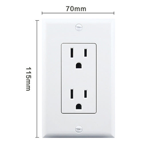 Dual American Standard Wall Power Socket