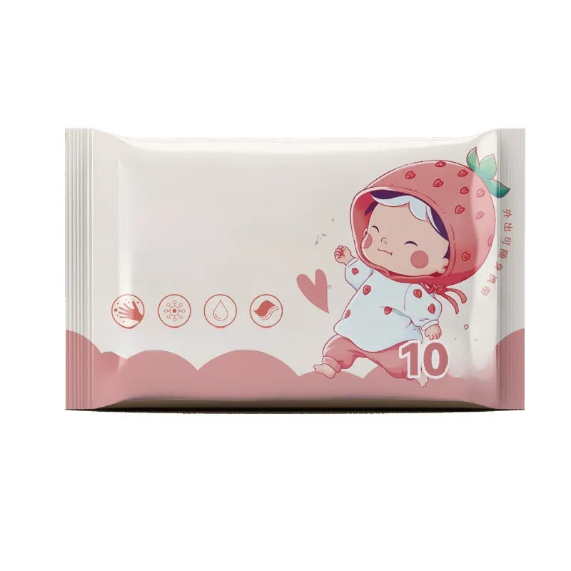 Mini Portable Baby Hand and Mouth Wet Wipes