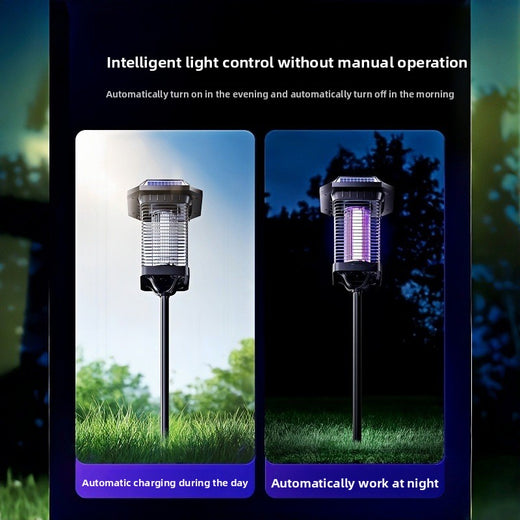 Solar Powered Insect Killer Lamp
