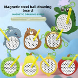 Creative little animal fruit magnetic stickers product image 1