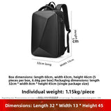 Expandable Hard Shell Laptop Backpack