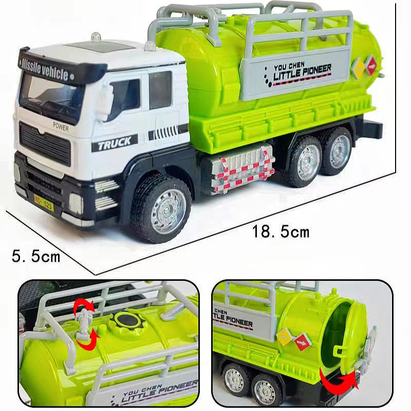 Alloy Engineering Vehicle Inertia Toy Cars