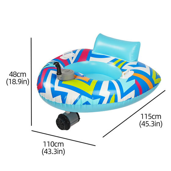 Electric Inflatable Lounge Chair Water Float product image 5