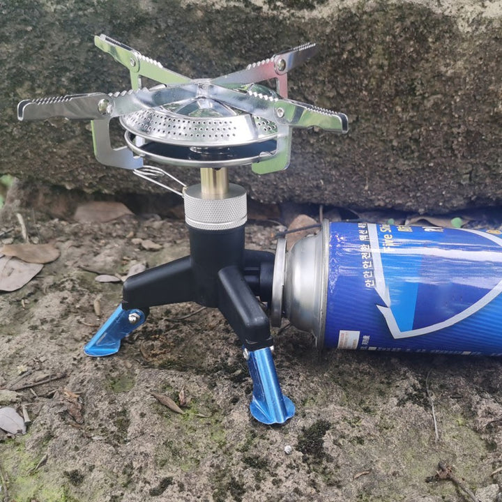Portable Gas Burner - Outdoor Cooking Camping Picnic Stove Tool - Image 1