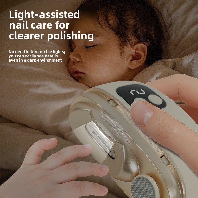 Electric Nail Clipper and Polisher 2-in-1