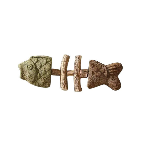 Catnip Fish Bone Chew Toy for Dental Play Accessories product image 5