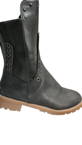 Womens Rivet Knight Boots