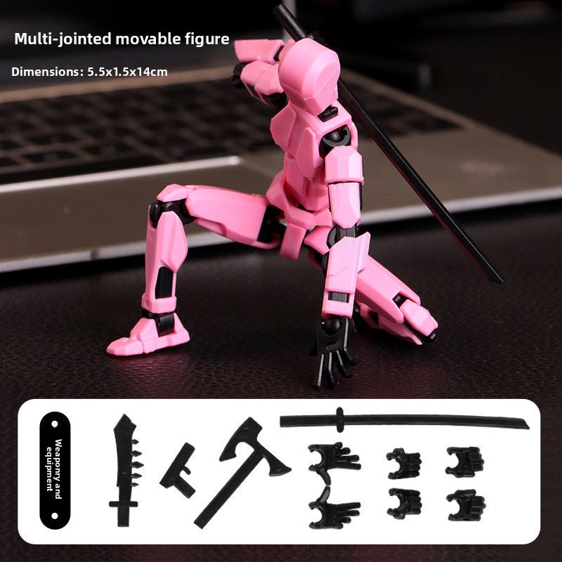 explosions joint people movable doll