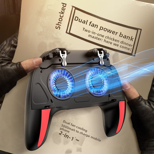 Mobile Gaming Controller with Cooling Fan
