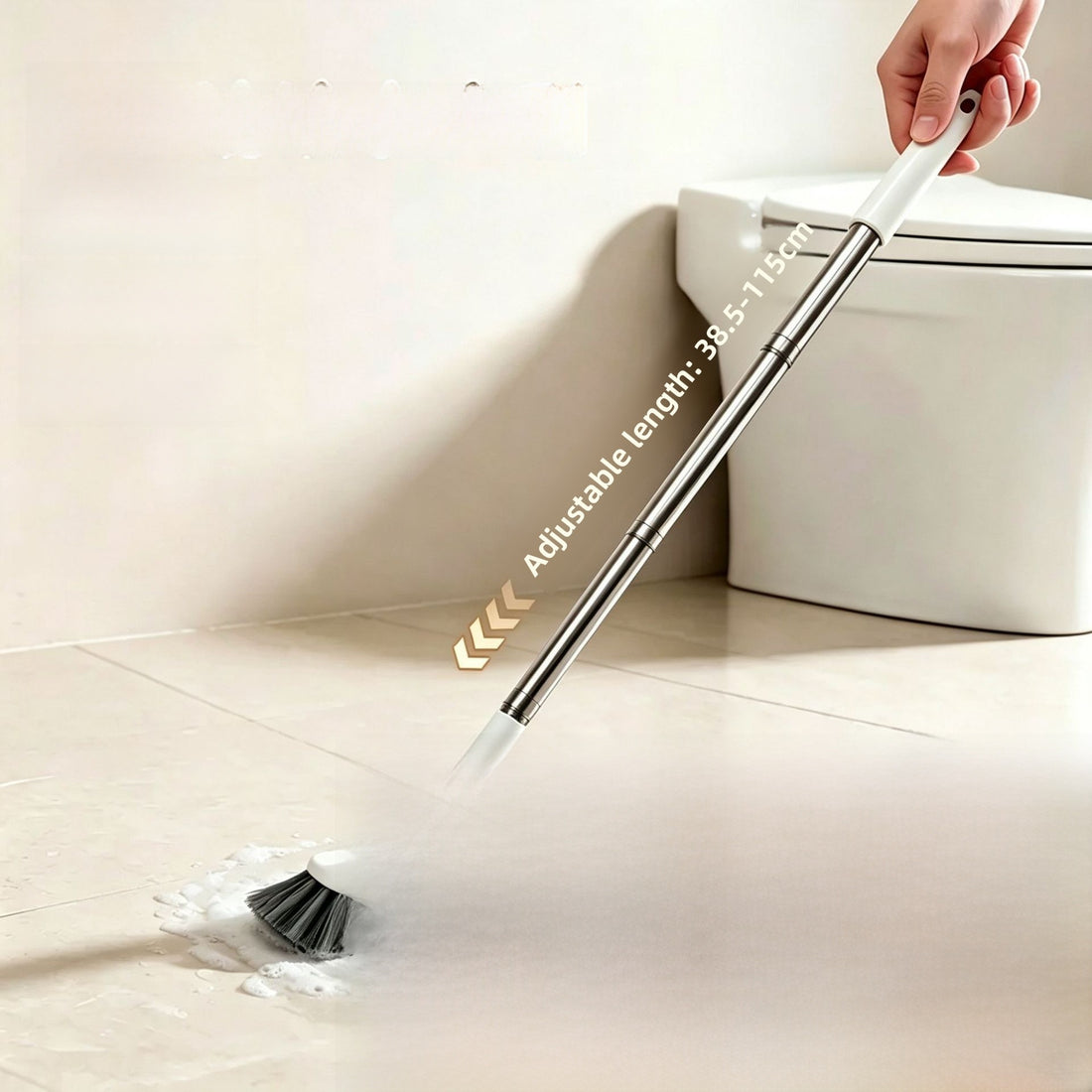 Extendable Cleaning Brush for Tight Spaces