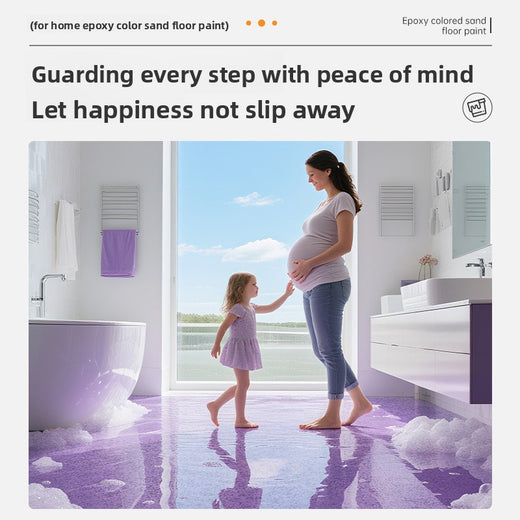 Self-Leveling Epoxy Floor Paint for Cement Surfaces