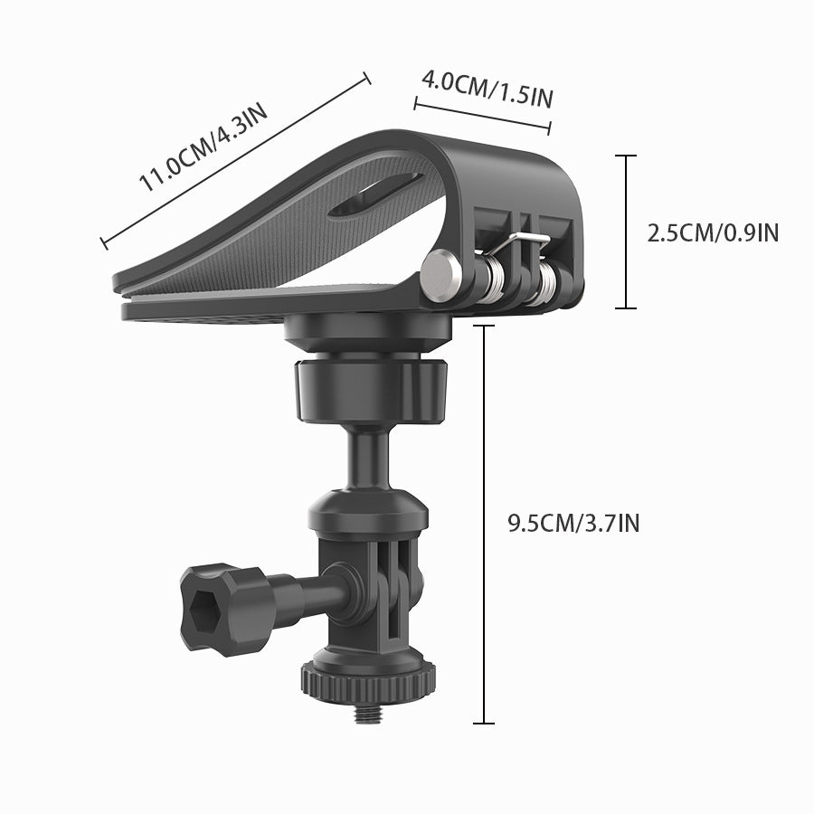Car-mounted fixed base for camera and mobile phone