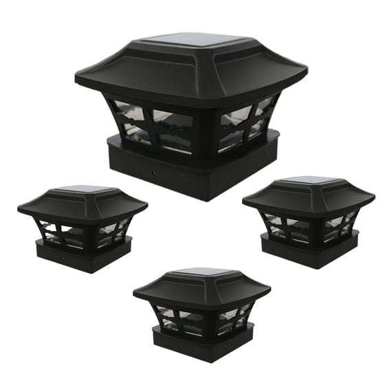 Outdoor Solar Column Light with Dual Color illumination Outdoor & Pond Lighting product image 5